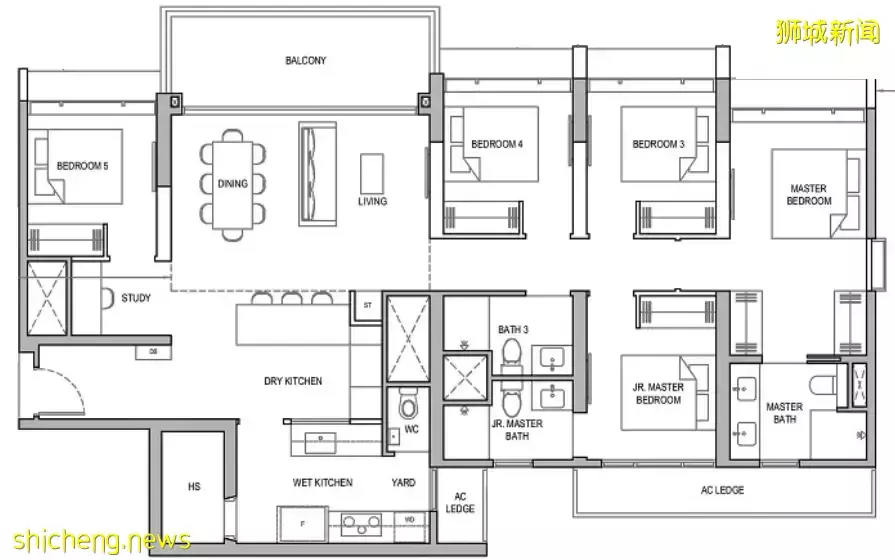 新加坡公寓太貴,孩子又要遊泳,那就買個EC吧