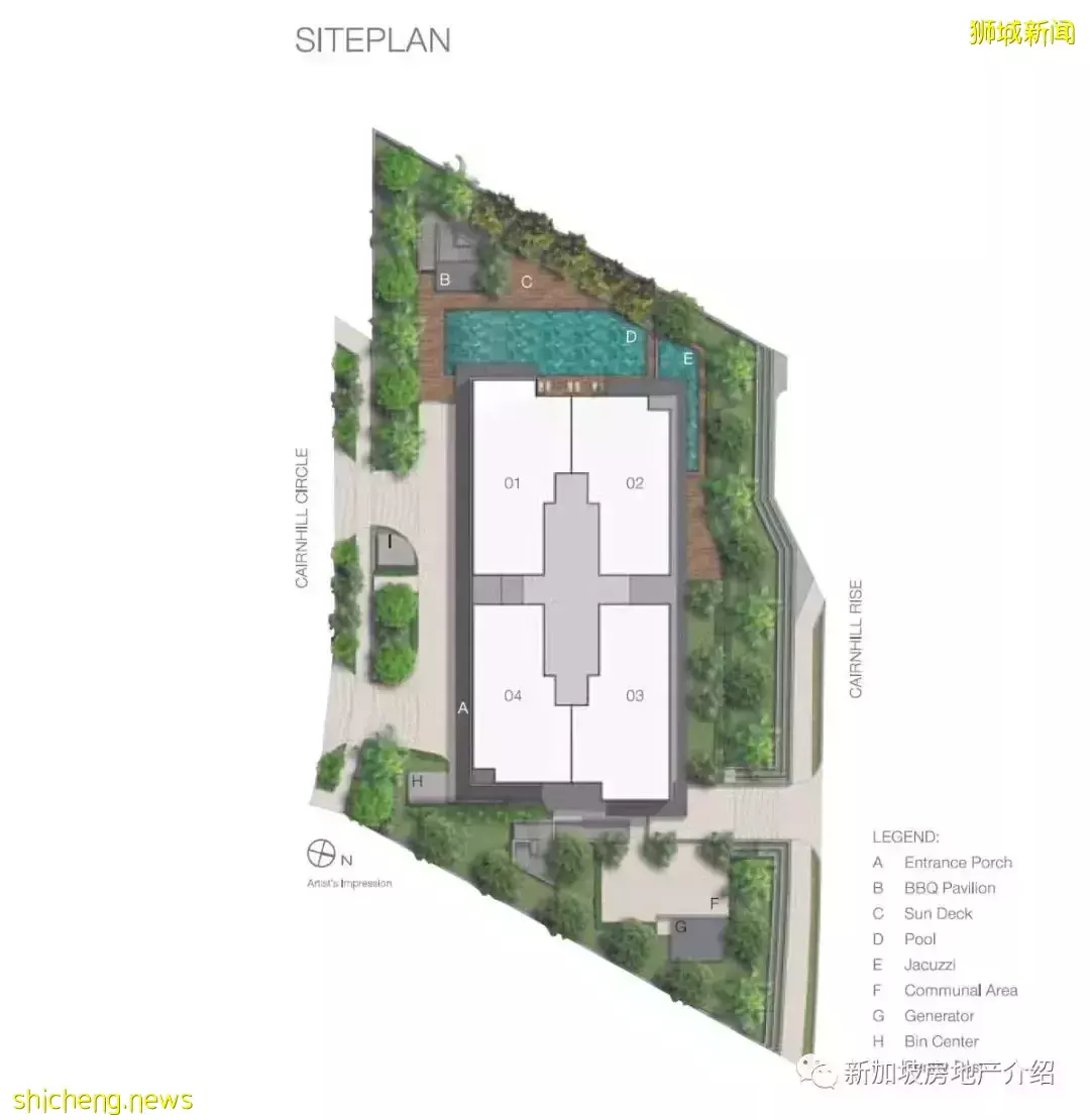 The Peak @ Cairnhill II(D09)，位于烏節路的永久地契現房公寓，學區房