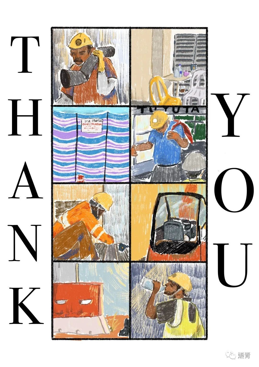 师傅想菜单,妈妈写菜单,女儿即兴画插画,私房菜独特的lockdown故事