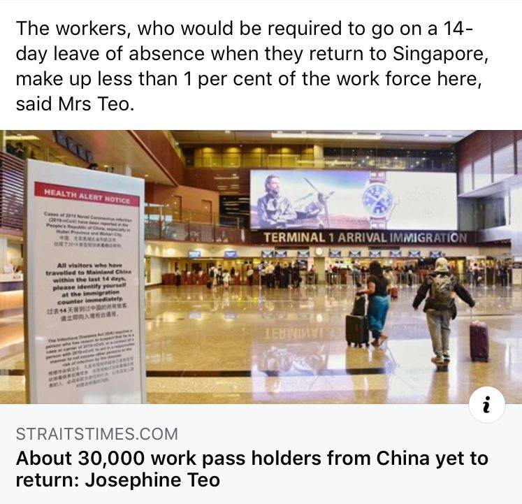 重磅新规！更多人不能从中国直接回新加坡了，必须听人力部安排