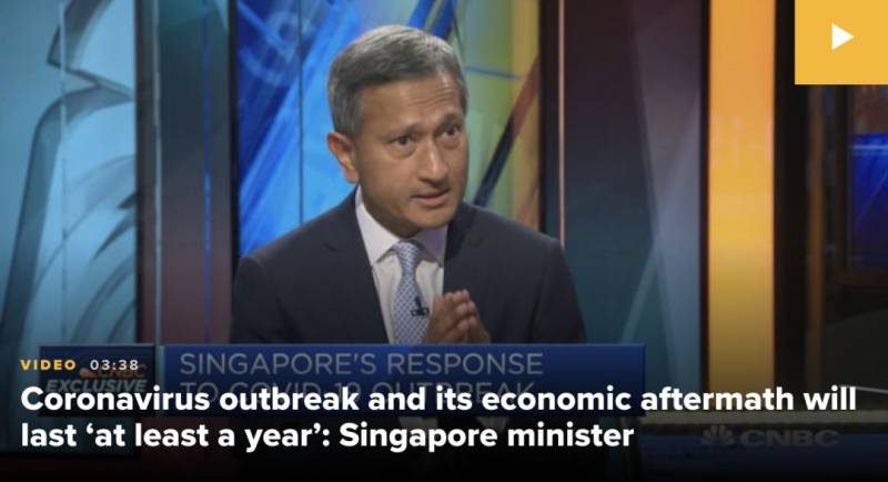 新冠疫情升级为“大流行”，新加坡预测影响恐持续1年