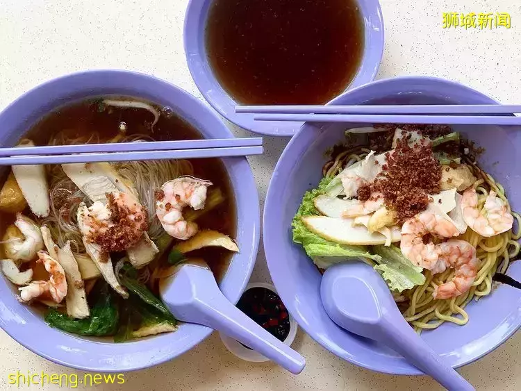 捕获一家马来西亚风格虾面, 西边的进春虾面