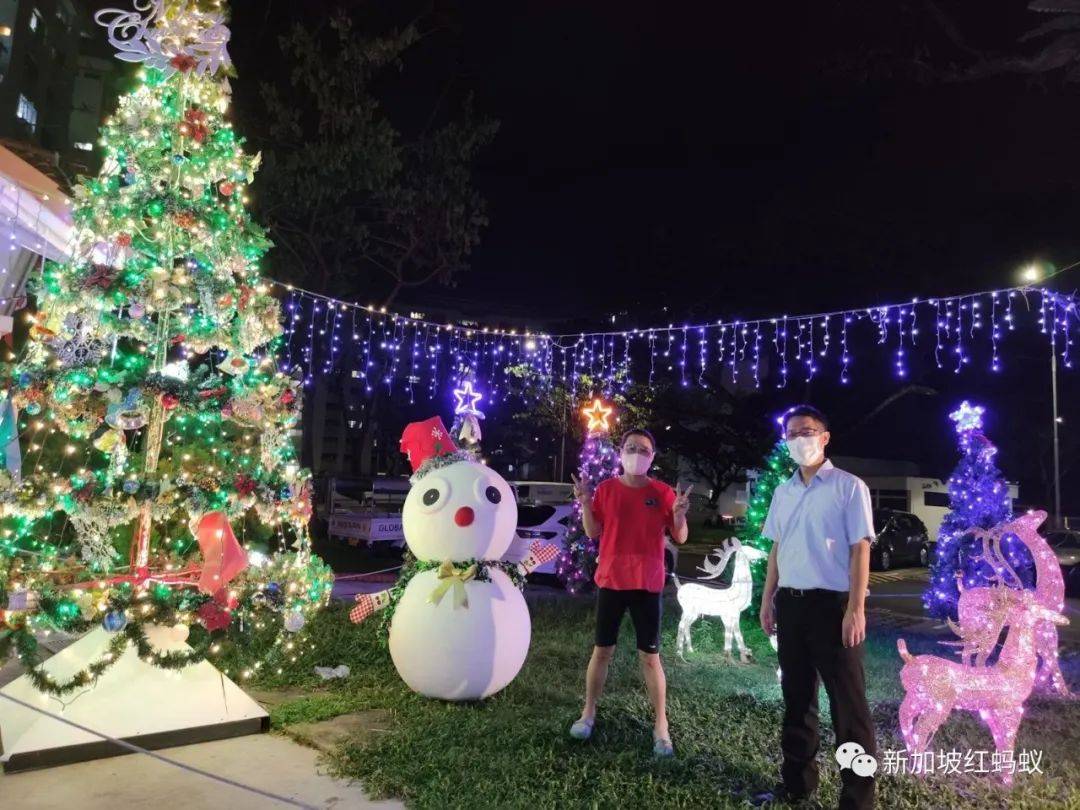 無須到烏節路人擠人，也能在組屋區感受溫馨的聖誕氛圍