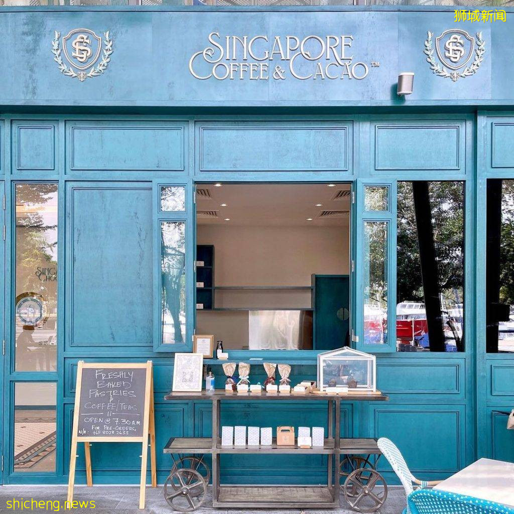 高级感满满！圣淘沙海边的艺术气息蓝色甜品店 