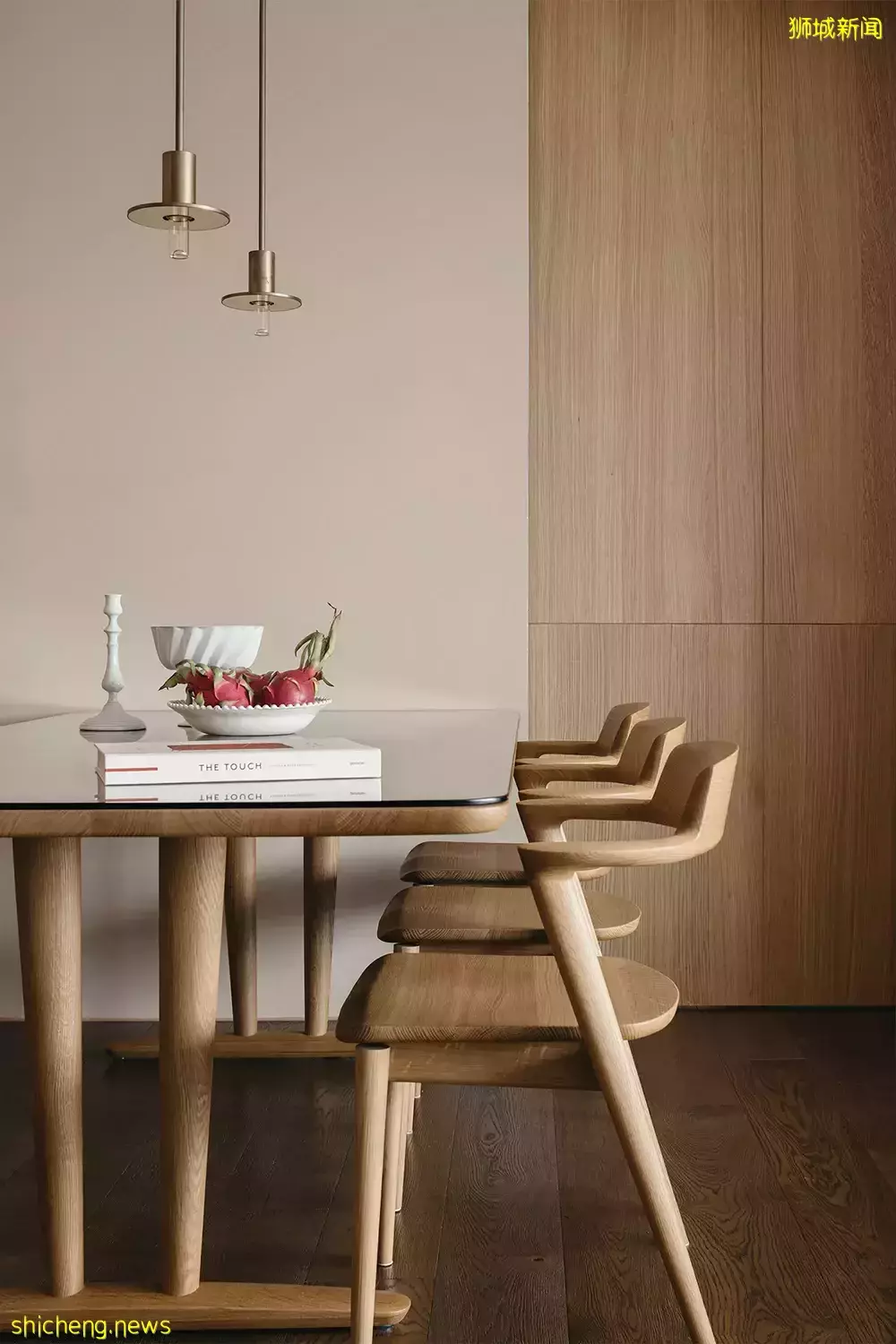 新加坡Soleil公寓，原木色帶來的禅意，​Monocot Studio