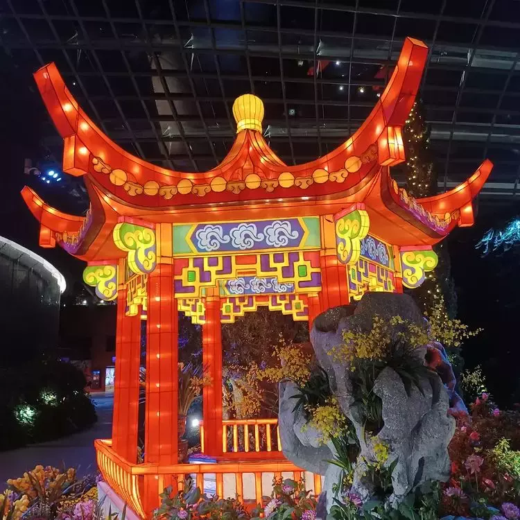 大丽花之梦2022回归!2000株花卉+中式拱门+虎宝宝装饰,花香满溢迎新春🔥