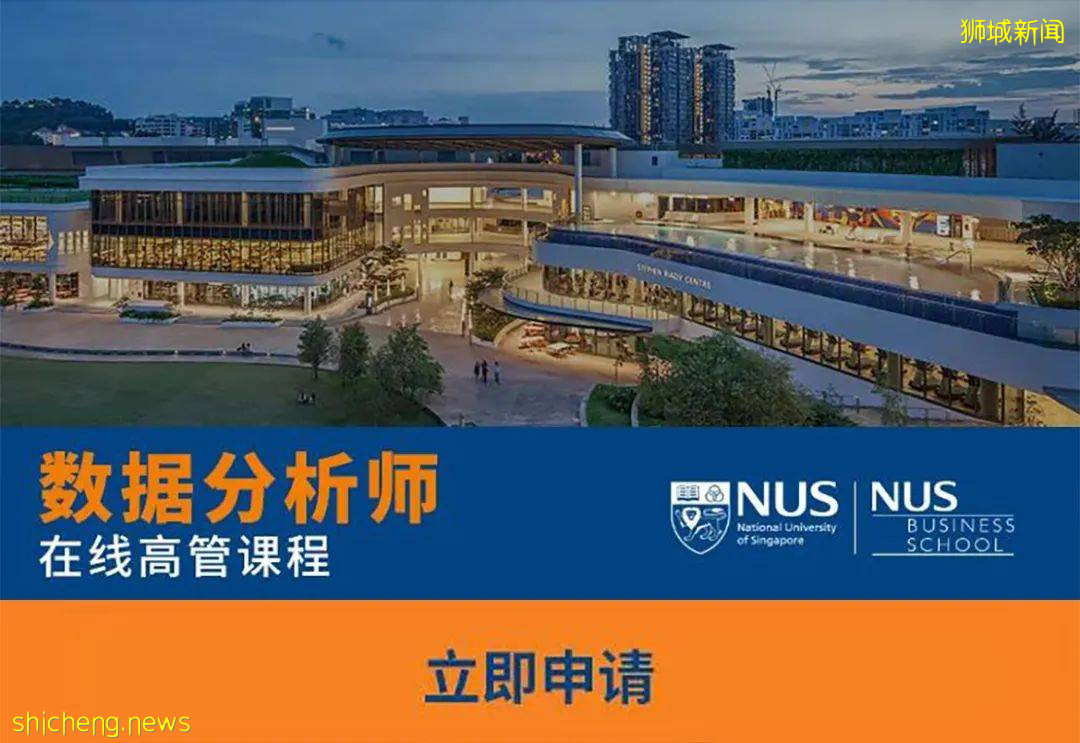 新加坡國立大學商學院【數據分析師】在線課程接受報名