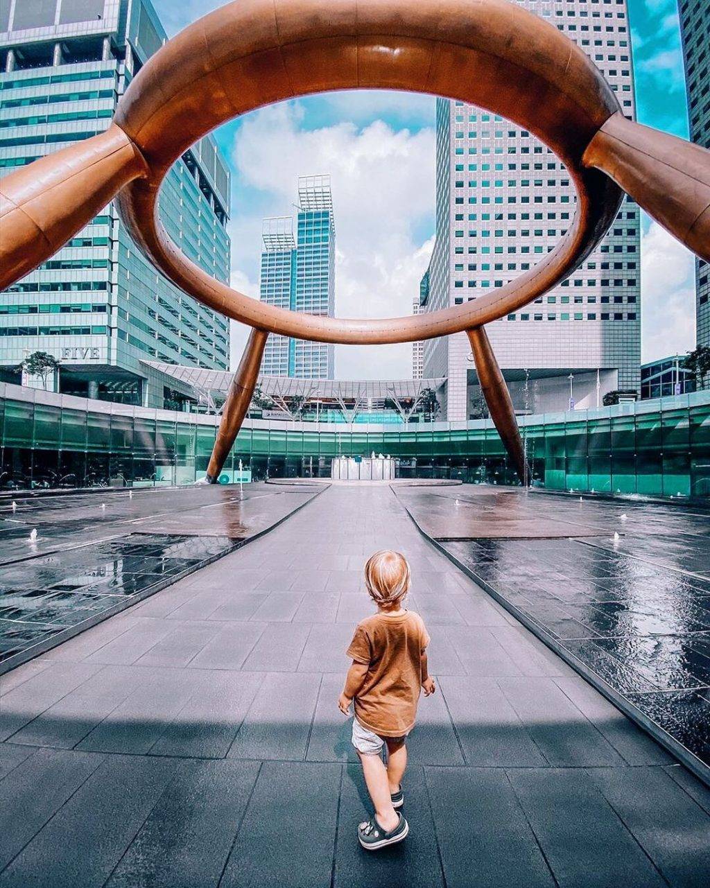 探索水域之美💙新加坡秘密打卡據點💦財富噴泉！氣場攀升、沐浴身心，添好運再出發👣