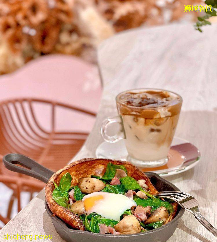 乌节路新花卉咖啡馆💐粉色装潢、花花围绕,置身Café Q Classified的梦幻世界