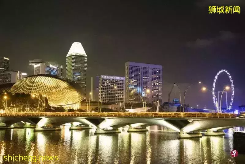 好久没回公司的你，可曾想念从前下班时的新加坡夜景