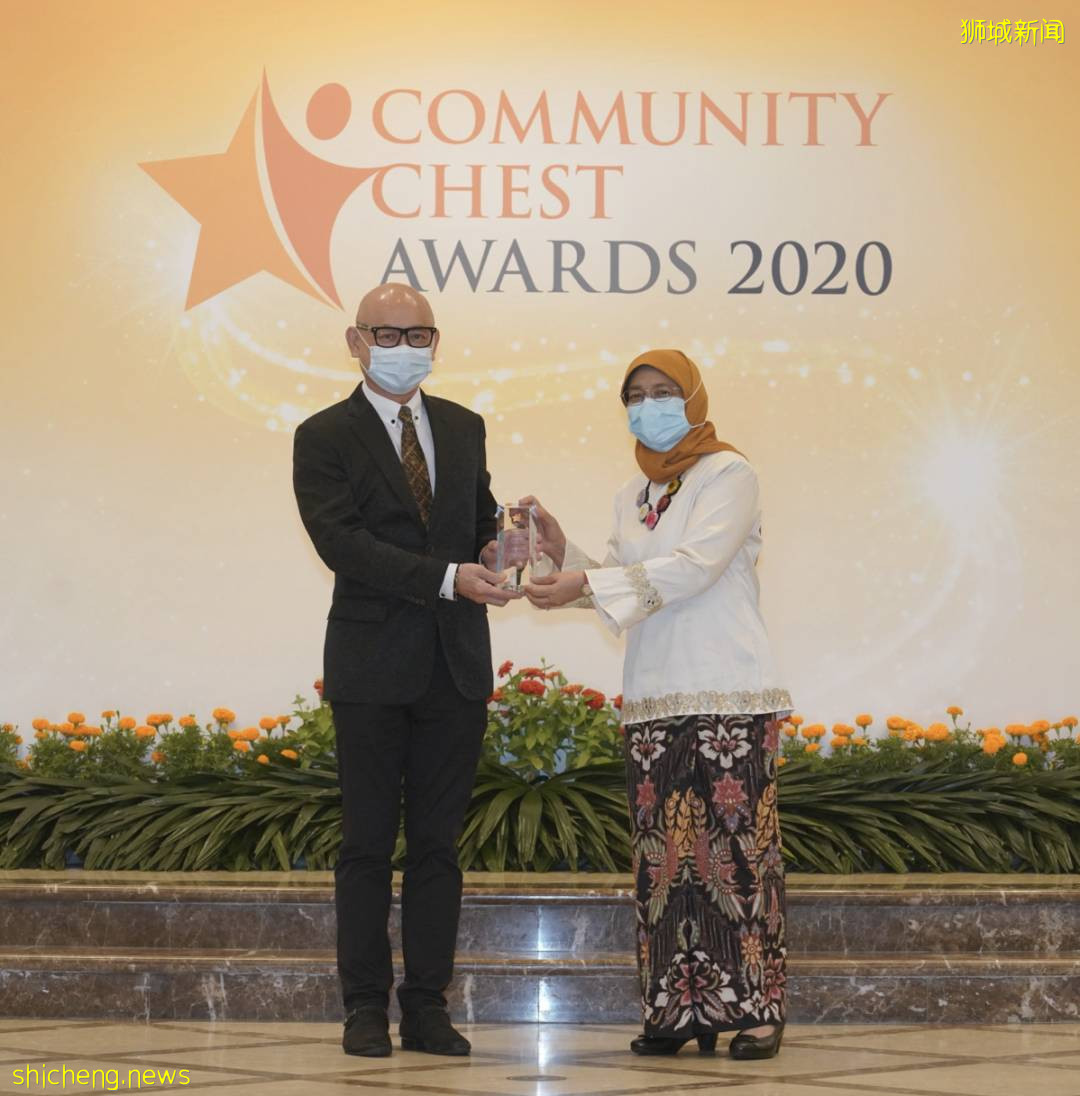 獅城頭條：善濟醫社獲頒新加坡公益精神（鉑）獎榮譽