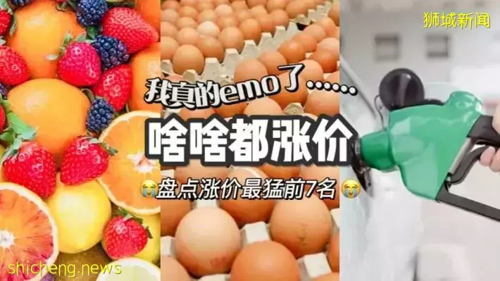 一直在涨价！详细对比7类涨价幅度最大的商品