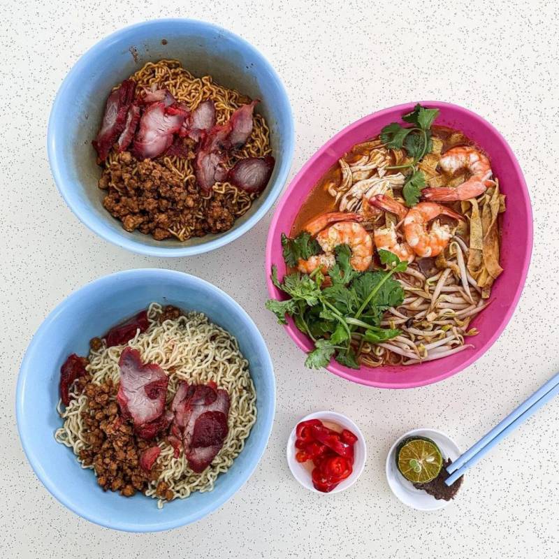 新加坡食阁里的宝藏!Sarawak Delicacy 特色叻沙+著名哥罗面🇲🇾 感受舌尖上的“砂拉越”