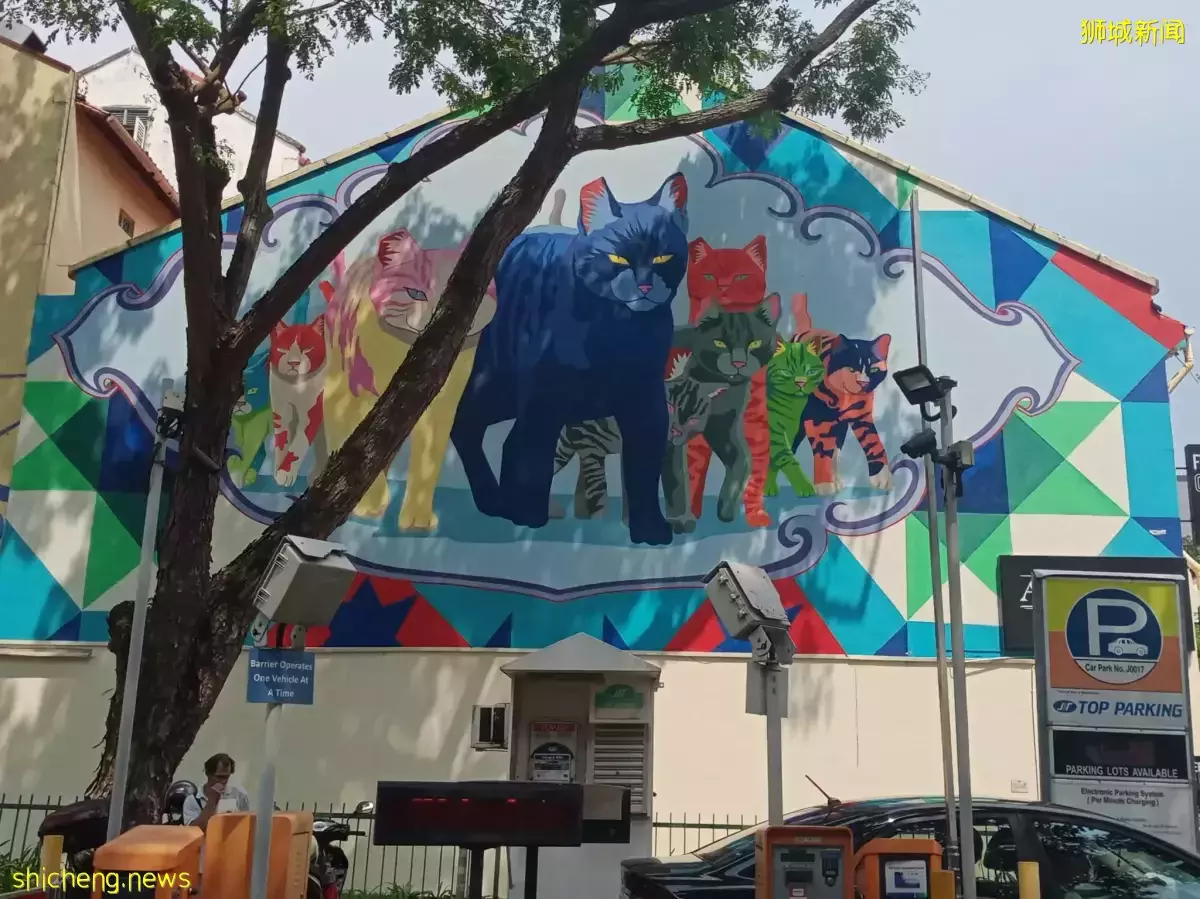 五彩缤纷巨幅壁画 给如切和东海岸路增添姿彩