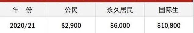 2022年最新 新加坡中小学和理工学院学费汇总