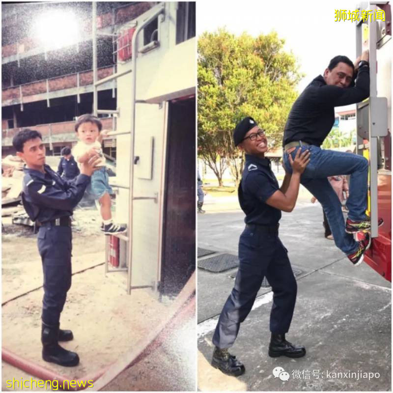 父親節快樂！新加坡民防部隊召大家一起發照片!