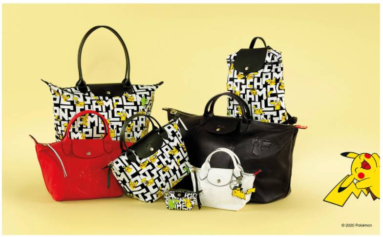 Longchamp x Pokémon系列13日開賣!皮卡丘餃子包,你愛了嗎
