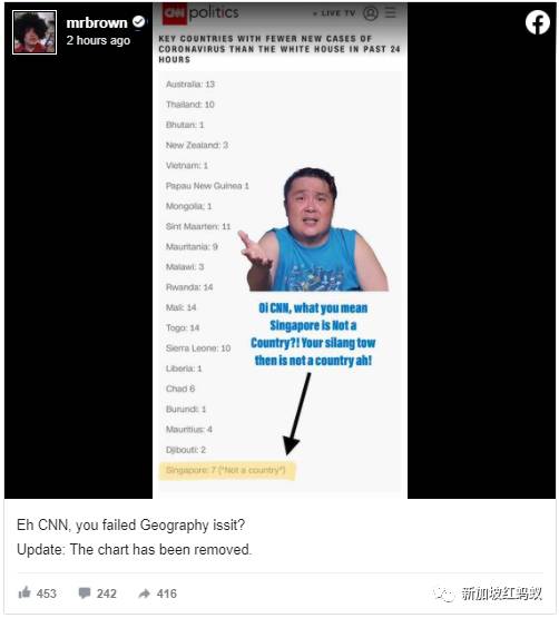 美国CNN是乌龙还是地理常识太差? 竟称新加坡不是一个国家