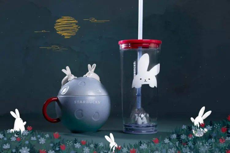 美到炸裂!海妖、月光兔,新加坡星巴克推出2個新款系列杯