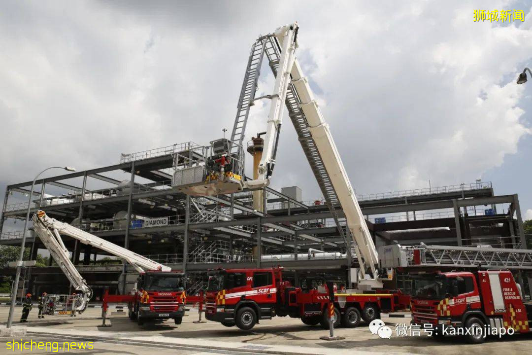 刚刚!新加坡市中心发生火灾,至少5辆消防车出动