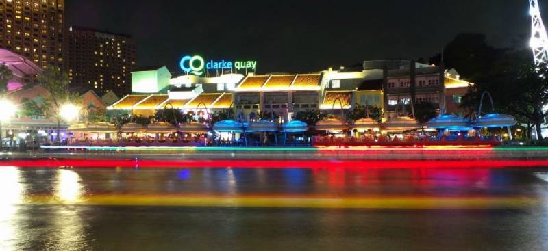 克拉码头 闪耀的新加坡式夜生活