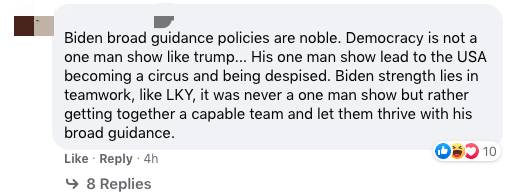 李顯龍發文祝賀拜登！拜登曾在新加坡街頭閑逛，買了一杯甘蔗汁