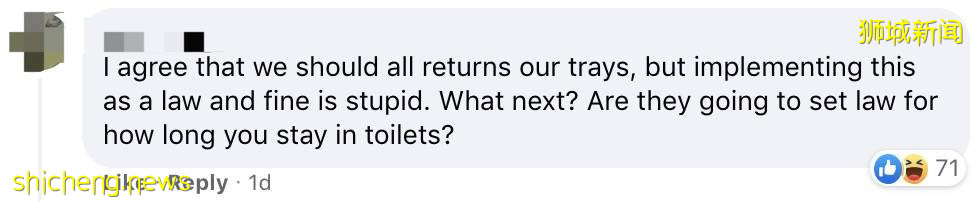 最新!在新加坡小贩中心吃饭完不清理,最高罚2000新币