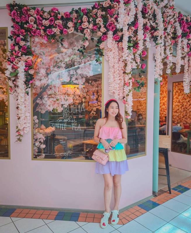 Brown Butter烏節路咖啡廳！甜美高顔值花花世界🌸 直擊少女心的一片花海牆