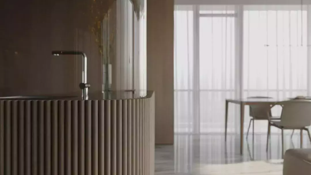 932 Designs新作 117㎡兩居室，新加坡簡約的奢華