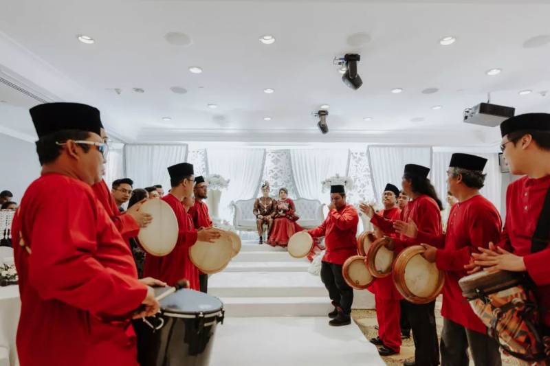 马来族婚礼的千人宴