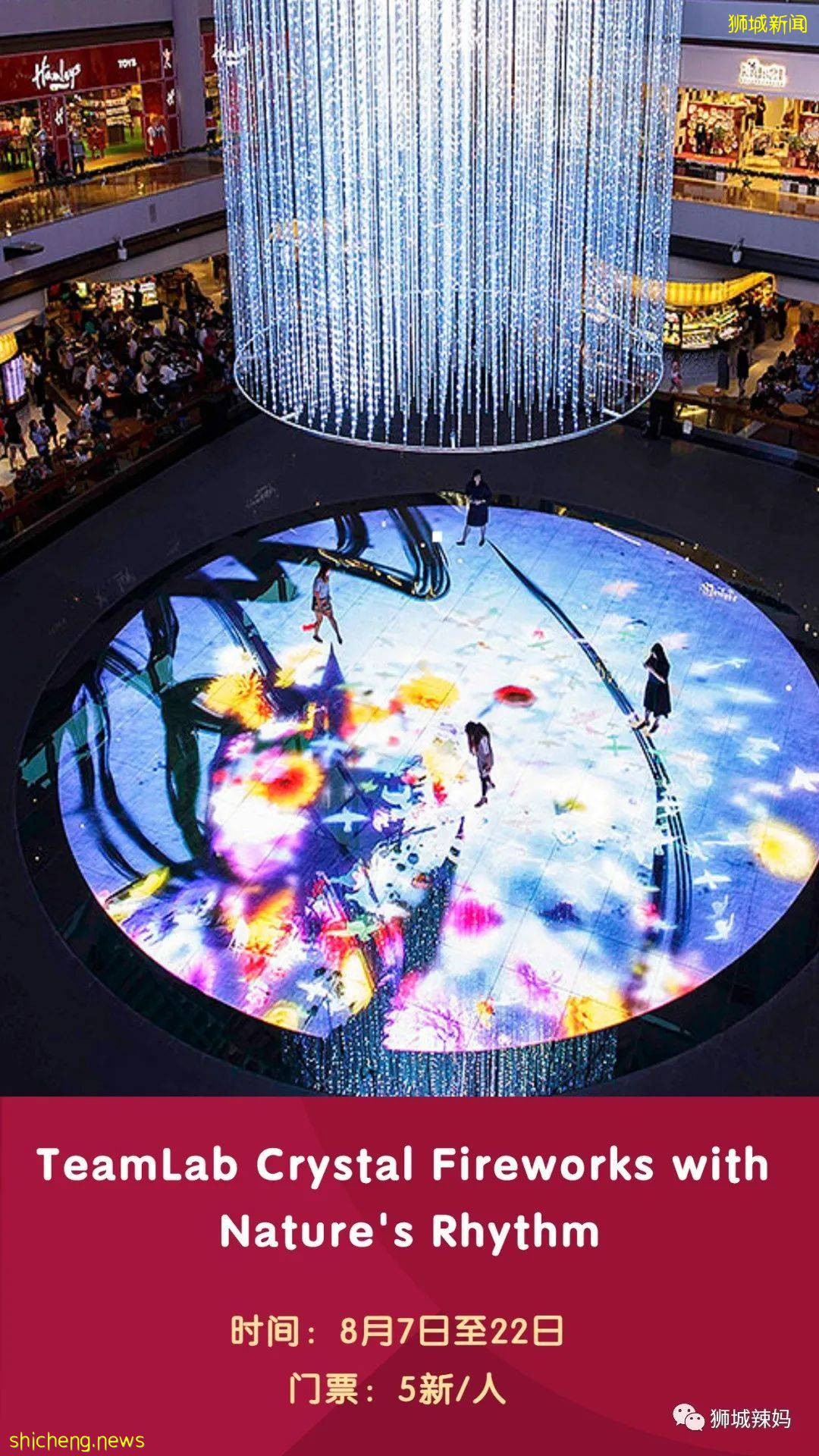 限2周!新加坡濱海灣金沙燈光秀國慶特別版,僅5新哦