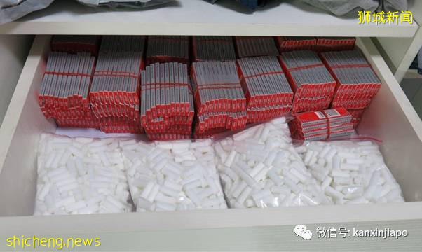 烟草变茶叶，只为了逃避18810新币税！两名中国籍男女被捕