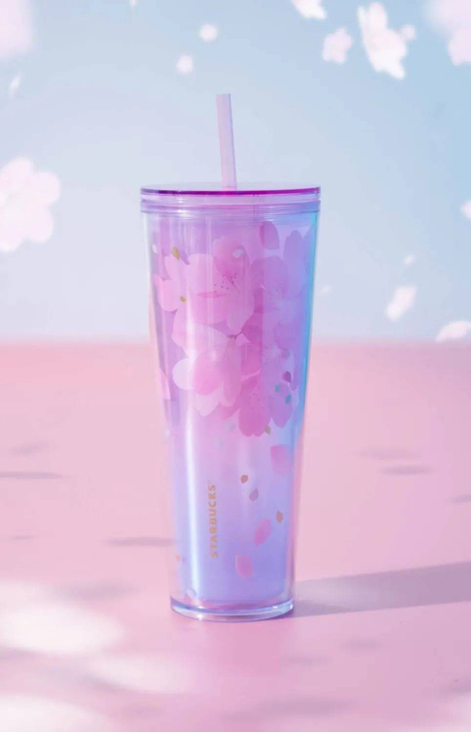 Starbucks让你手捧樱花,温暖如春