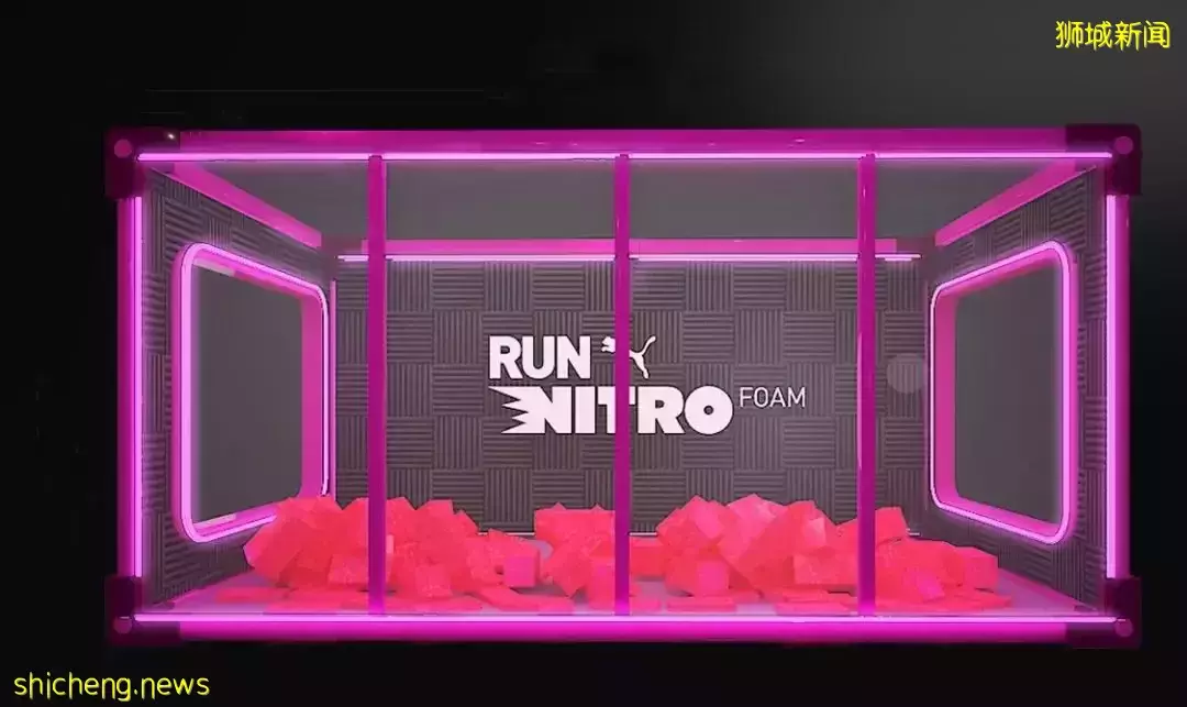 全新打卡点!新加坡PUMA推出紫色快闪,完成障碍赛赢奖品