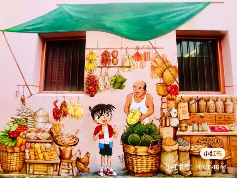 玩转小红点!新加坡壁画合集,穿梭繁华街道 打卡文艺小巷