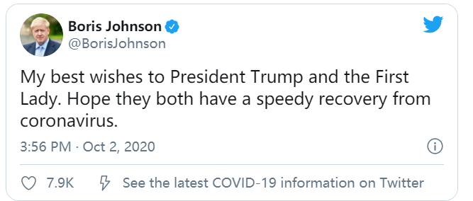 今增6 | 白宫又添5人确诊，最高法院大法官提名仪式变病毒派对！特朗普低烧咳嗽住院