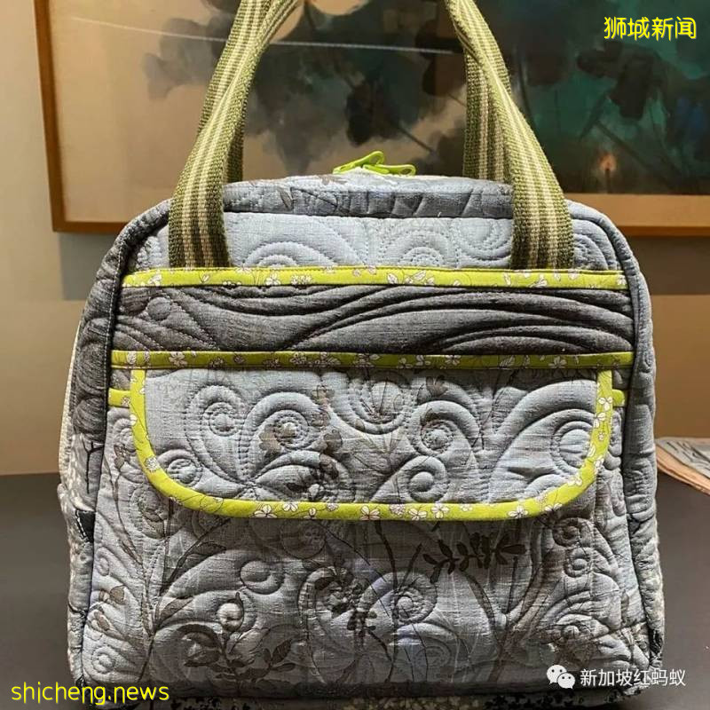 有老公恩爱“代言” 这名李家媳妇不当律师可考虑卖拼布包包