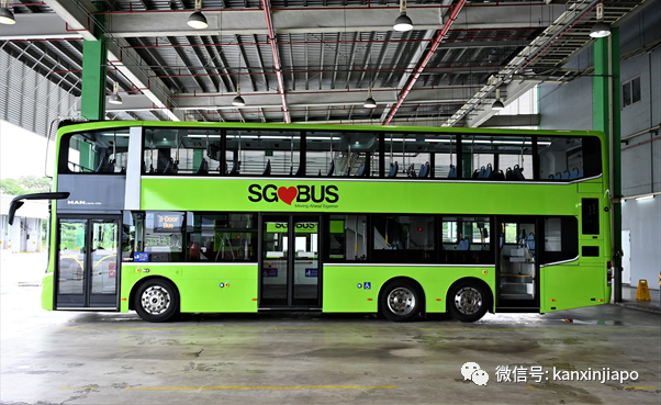 三个车门、两个梯子，全新设计双层巴士即将在坡岛街上载客