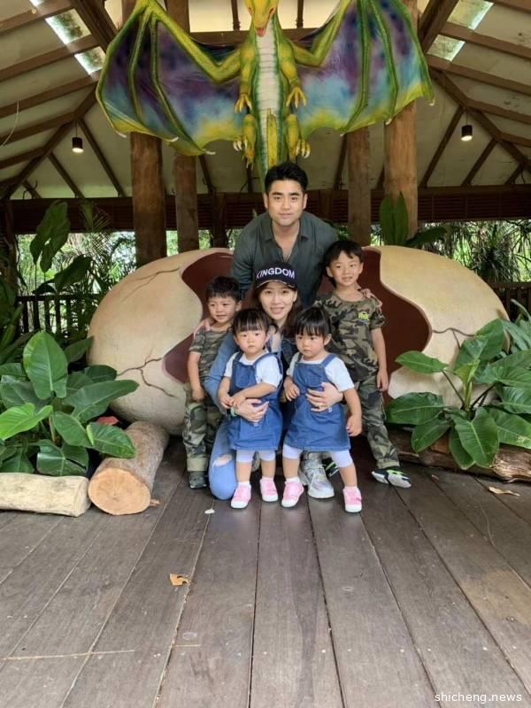 惊艳！在新加坡连生5娃，为何她竟还能美如少女