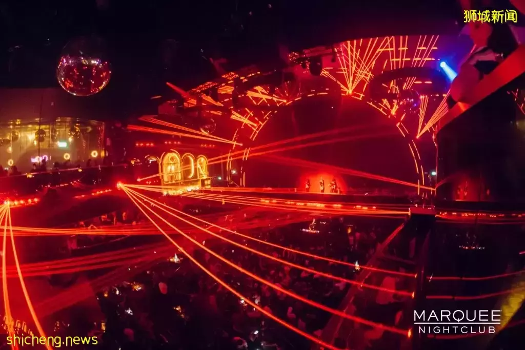 新加坡最大最豪華夜店Marquee時隔兩年終于重開!蹦迪到天明