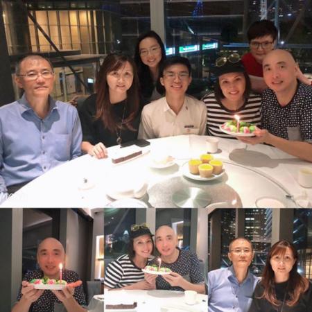 姐妹情深！陈丽贞与妹同庆结婚周年 还帮老公庆生