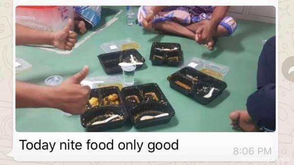 ◤新国启动断路器◢投诉食物没熟不新鲜 膳食一改 客工纷给赞