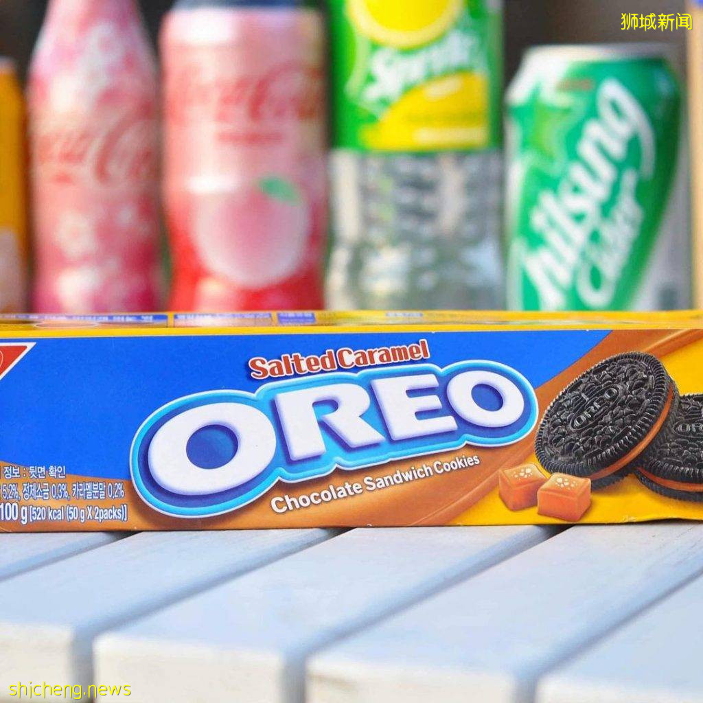 焦糖海盐Oreo!来自韩国的神仙味道,现已进驻本地超市
