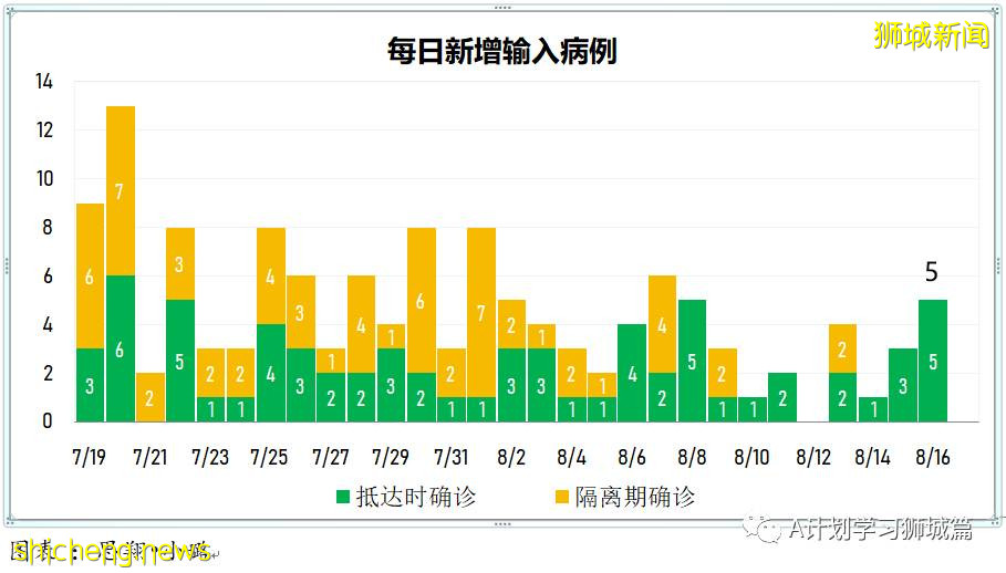 8月17日，新加坡疫情：新增56起，其中本土52起，輸入4起；又一名小五生確診
