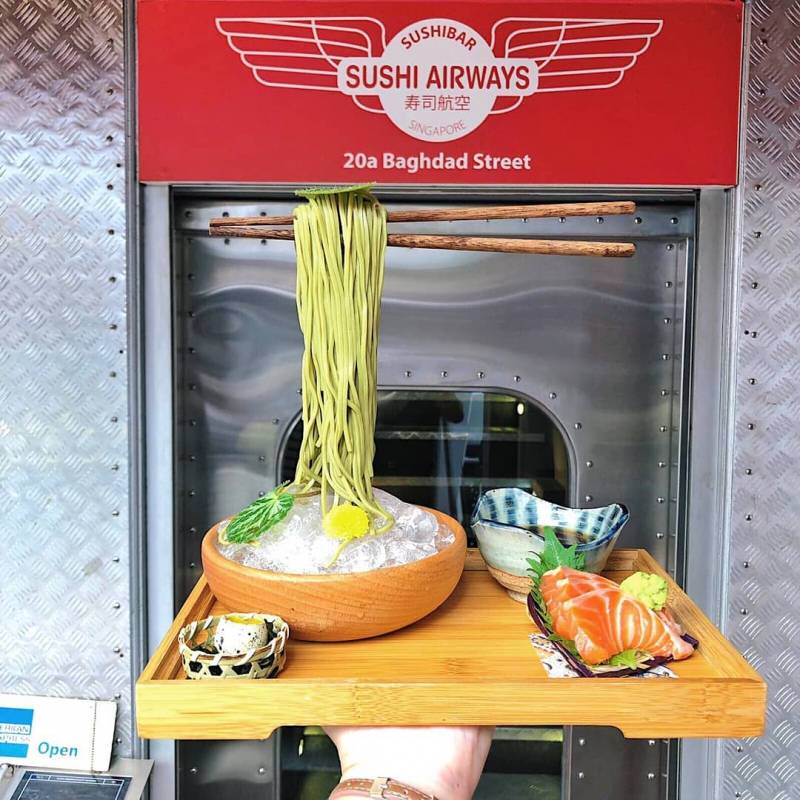 欢迎登机！新加坡航空主题日式餐厅✈️ 乘客们系好安全带，起飞开吃日料咯