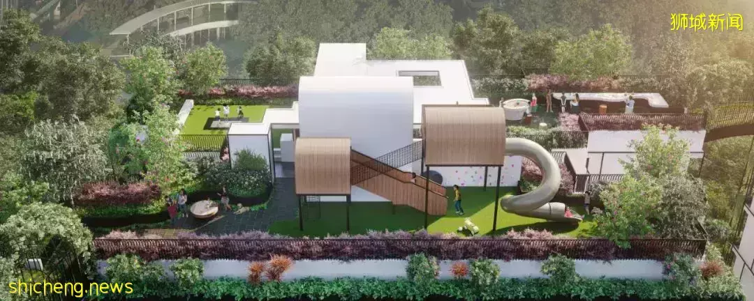 新加坡又出全景观公寓,示范了真正的花园式小区