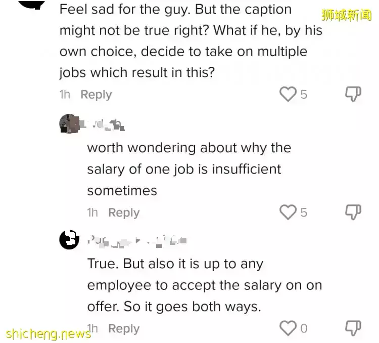 骑士等红灯“扒”完一包杂饭 网民:“太饿还是太忙?”