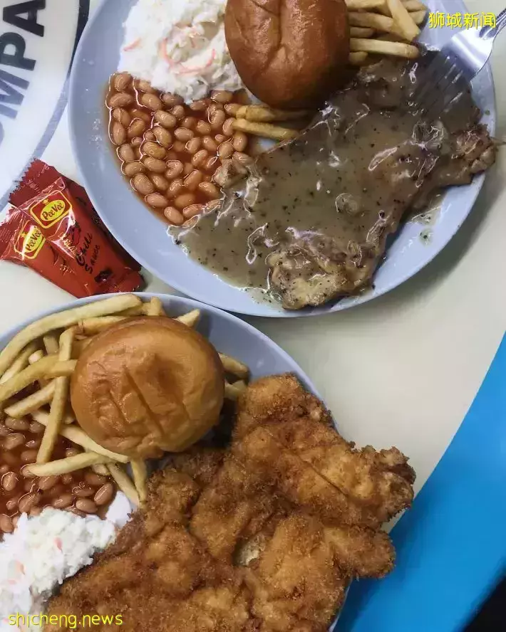 超夯的平价西餐来了!包含一大块炸鸡排也只要6新币