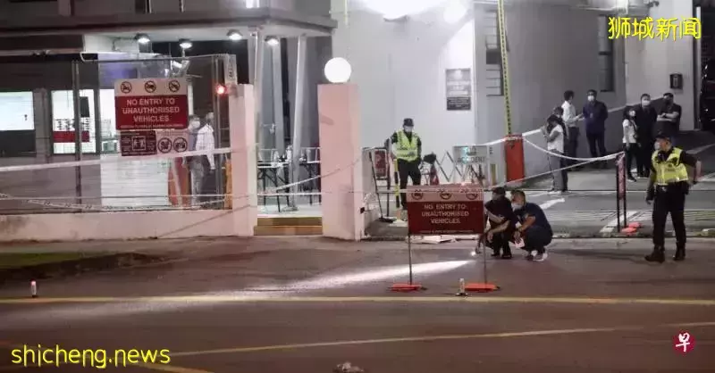 新加坡深夜惊传枪声！持刀中年汉突袭警，警方开枪制伏