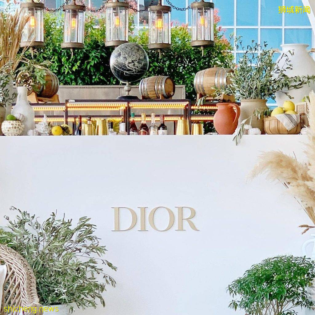 Dior快閃Café開張！純白希臘風裝飾，有效期至10月31日